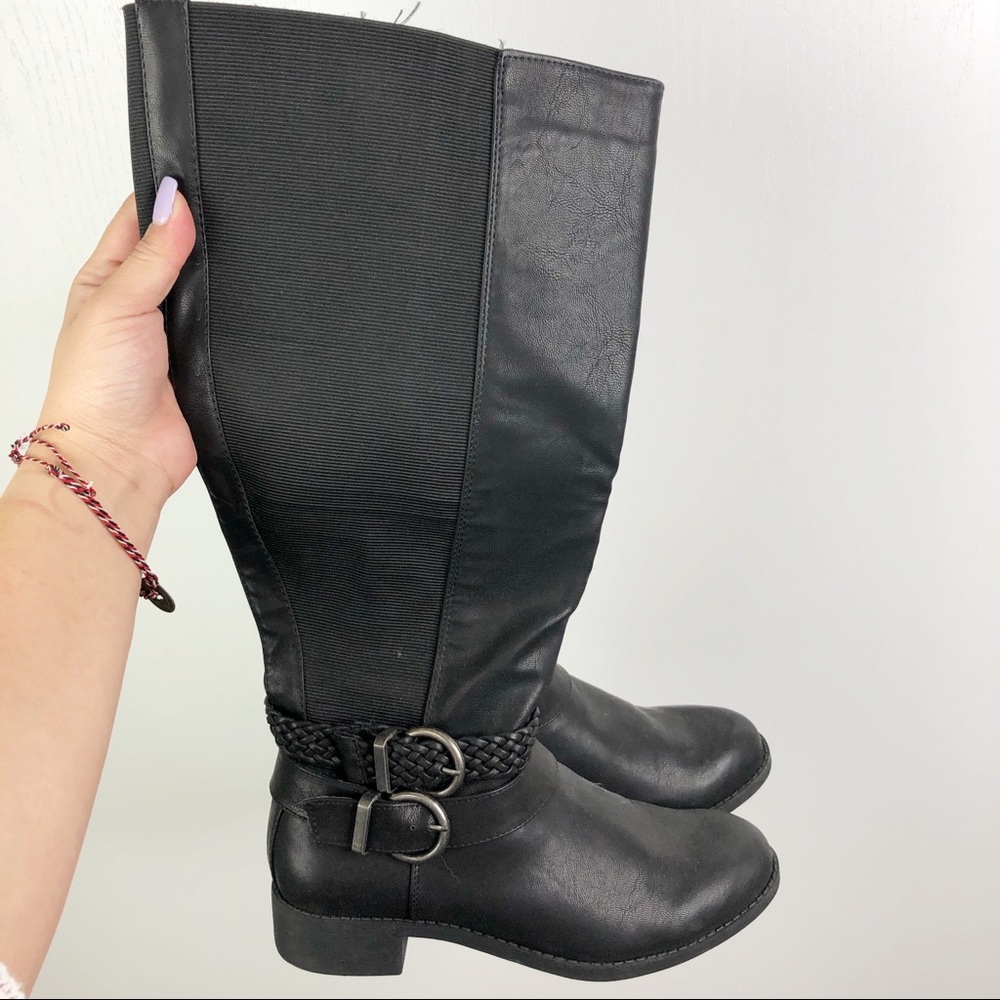 Black Knee-High Women's Boots